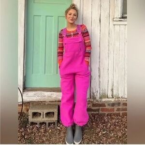 NWT Free People Hit The Slopes Salopette